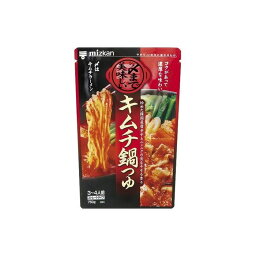 【12個セット】 ミツカン 〆まで美味しいキムチ鍋つゆST 750g x12 まとめ売り セット販売 お徳用 おまとめ品(代引不可)【送料無料】