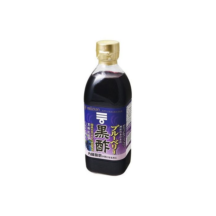 【6個セット】 ミツカン ブルーベリー黒酢 500ml x6 まとめ売り セット販売 お徳用 おまとめ品(代引不可)【送料無料】