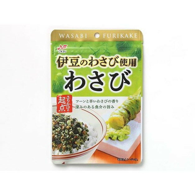 【10個セット】 ニチフリ わさびふりかけ 40g x10 まとめ売り セット販売 お徳用 おまとめ品(代引不可)【送料無料】のサムネイル