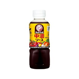 【10個セット】 ブルドック 中濃ソース パック 300ml x10 まとめ売り セット販売 お徳用 おまとめ品(代引不可)【送料無料】