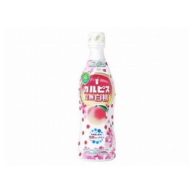 【12個セット】 カルピス 完熟白桃 桜 コンク ペット 470ml x12(代引不可)【送料無料】