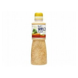 【12個セット】 QP 深煎りごまドレッシング 600ml x12(代引不可)【送料無料】