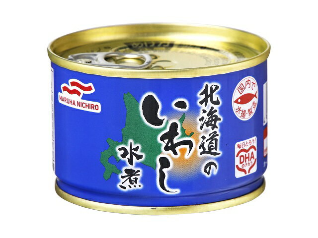 マルハニチロ 北海道のいわし水煮 EO缶 150g x24(代引不可)【送料無料】