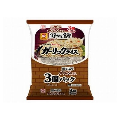 【商品説明】にんにくの香りを利かせたガーリックライスです。鶏肉、にんじん、マッシュルーム、フライドガーリック入り。（3個パック入り）・原材料(アレルギー表記含む)うるち米（国産）、鶏肉、人参、食塩、マッシュルーム、植物油、ガーリックペースト、フライドガーリック、砂糖、チキンエキス、香辛料／調味料（アミノ酸等）、pH調整剤、香辛料抽出物、（一部に小麦・乳成分・大豆・鶏肉・豚肉を含む）・賞味期限※仕入れ元の規定により半分以上期限のある商品のみ出荷致します。6ヶ月・保存方法別途パッケージに記載・メーカー名東洋水産（株）・生産国日本【代引きについて】こちらの商品は、代引きでの出荷は受け付けておりません。【送料について】沖縄、離島は送料を頂きます。