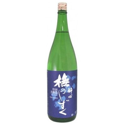 醉心山根本店 上撰 醉心 特別本醸造ブナのしずく青 1800ml x1(代引不可)【送料無料】