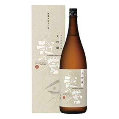 原酒造 越の誉 大吟醸 彩 1.8L x1(代引不可)【送料無料】