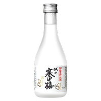 新潟銘醸 越の寒中梅 吟醸 生貯蔵酒 300ml(代引不可)