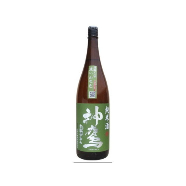 清酒 神鷹 純米酒 水もと仕込み 1.8L(代引不可)【送料無料】