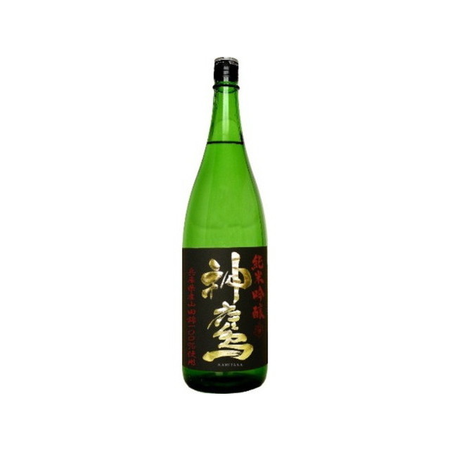 江井ヶ嶋酒造 神鷹 純米吟醸「山田錦」黒 1.8L x1(代引不可)【送料無料】