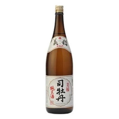 司牡丹酒造 司牡丹 特撰 純米酒「美稲」 1.8L x1(代引不可)【送料無料】
