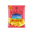 【商品説明】2種のガーリックでクセになる味わいです。●原材料(アレルギー表記含む)馬鈴薯（日本：遺伝子組換えでない）、植物油、ガーリックパウダー、ぶどう糖、食塩、砂糖、たんぱく加水分解物（大豆を含む）、野菜エキスパウダー（乳成分・大豆・豚肉・ゼラチンを含む）、オニオン、ホワイトペパー、唐辛子／調味料（アミノ酸等）、香辛料抽出物、甘味料（ステビア、カンゾウ）、香料、カラメル色素、酸味料●賞味期限※仕入れ元の規定により期限の半分を切った商品は出荷致しません。180日●メーカー名（株）湖池屋●保存方法常温●生産国・加工国日本【代引きについて】こちらの商品は、代引きでの出荷は受け付けておりません。【送料について】沖縄、離島は別途送料を頂きます。