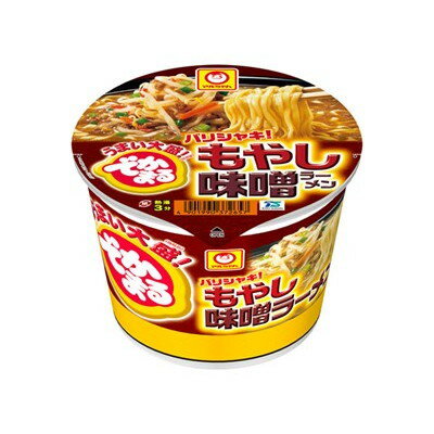 マルちゃん でかまる もやし味噌ラーメン 161g x12 12個セット(代引不可)【送料無料】