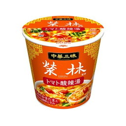 明星 中華三昧 榮林 トマト酸辣湯 カップ 18g x6 6個セット(代引不可)