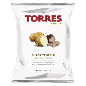 TORRES(トーレス) 黒トリュフポテトチップス スペイン ラッピング済み商品(代引不可)【送料無料】