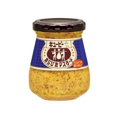 【12個セット】 キユーピー あらびきマスタード 90g x12(代引不可)【送料無料】