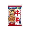 【商品説明】具材感たっぷりで食べ応えがあり、簡単に満足感のある食事ができるレトルト丼です。●原材料牛肉（オーストラリア）、たまねぎ、しらたき、しょうゆ、砂糖、水あめ、香味油、発酵調味料、ポークブイヨン、りんご濃縮果汁、しょうがペースト、食塩、にんにくペースト、しょうゆ風味ペースト、酵母エキス、たん白加水分解物、大豆たん白、かつおエキス、カラメルシラップ、香辛料、焼きあごエキス、こんぶエキス、しょうがエキス、乳清たん白、食酢、デキストリン、脱脂粉乳、果糖ぶどう糖液糖、植物油脂、粉末酒かす、ぶどう糖、らかんかエキスパウダー／増粘剤（加工デンプン）、加工デンプン、pH調整剤、酸化防止剤（V．C）、カラメル色素、香料、乳化剤、（一部に乳成分・小麦・牛肉・大豆・鶏肉・豚肉・りんごを含む）●生産国日本●賞味期限13ヶ月※仕入れ元の規定により製造から半分以上期限の残った商品のみ出荷致します●保存方法別途パッケージに記載【代引きについて】こちらの商品は、代引きでの出荷は受け付けておりません。【送料について】沖縄、離島は送料を頂きます。