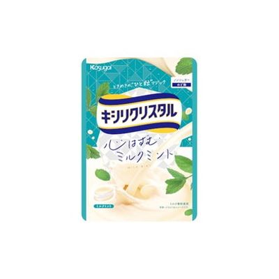 【6個セット】 春日井製菓 キシリクリスタルミルクミントのど飴 71g x6(代引不可) 1