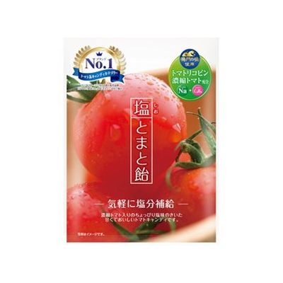 【10個セット】 加藤製菓 塩とまと飴 63g x10(代引不可)のサムネイル