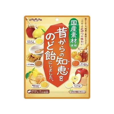 【10個セット】 扇雀飴本舗 昔からの知恵をのど飴にしました 92g x10(代引不可)【送料無料】