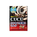 【単品6個セット】 味覚糖 CUCU とけあう黒糖とミルク 80gx6 まとめ買い まとめ売り お徳用 大容量 セット販売(代引不可)【送料無料】