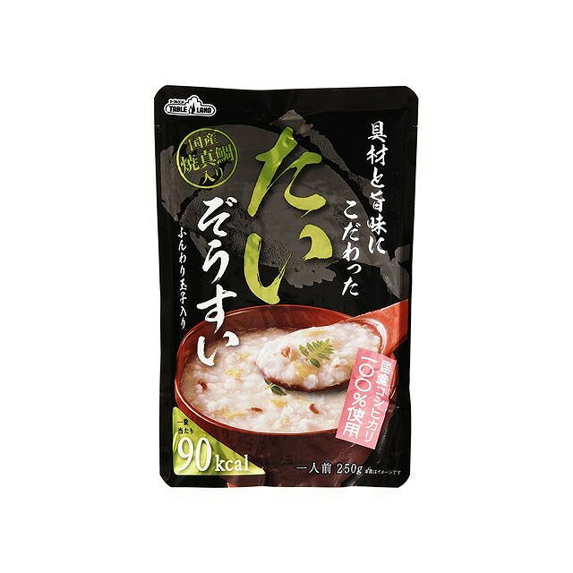 【単品12個セット】 テーブルランド 具材旨味こだわったたいぞうすい 250gx12 まとめ買い まとめ売り お徳用 大容量 セット販売(代引不可)【送料無料】