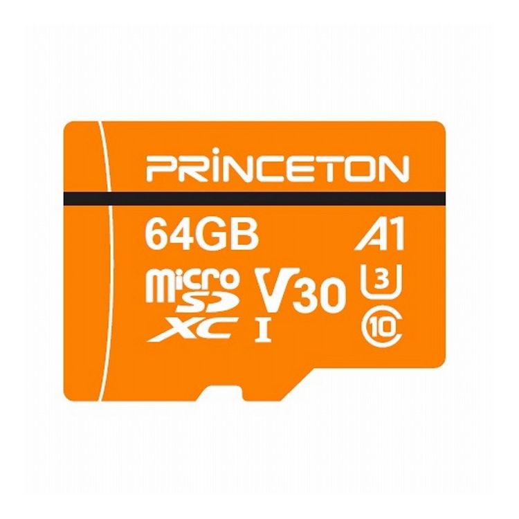プリンストン microSDXCカード UHS-I A1対応 64GB PMSDA-64G【送料無料】
