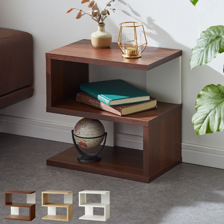 オープンラック コビナス ラック ディスプレイラック 本棚 S字 パズルラック 収納 収納ラック コレクシ..