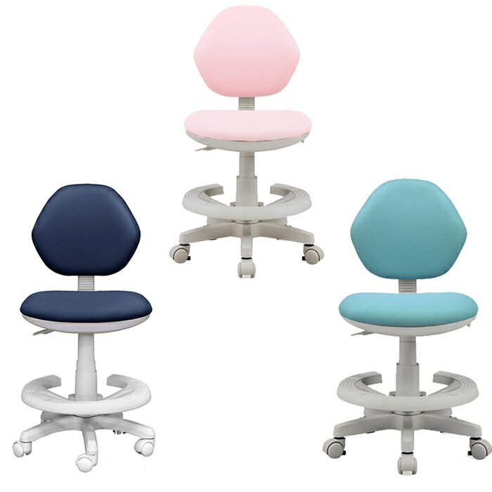 学習チェア ジャンプ5 合皮 ライトピンク ブルー パープル ネイビー イス 学習椅子 勉強椅子 勉強チェ..
