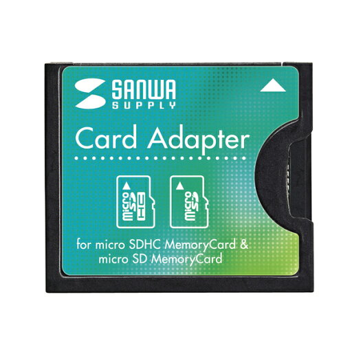 microSD用CF変換アダプタ サンワサプライ ADR-MCCF(代引き不可) microSD用CF変換アダプタ サンワサプライ ADR-MCCF(代引き不可)