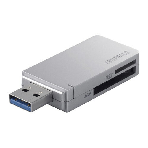 BUFFALO 高速カードリーダー/ライター USB3.0&ターボPC EX対応モデル シルバー(代引不可) BUFFALO 高速カードリーダー/ライター USB3.0&ターボPC EX対応モデル シルバー(代引不可)