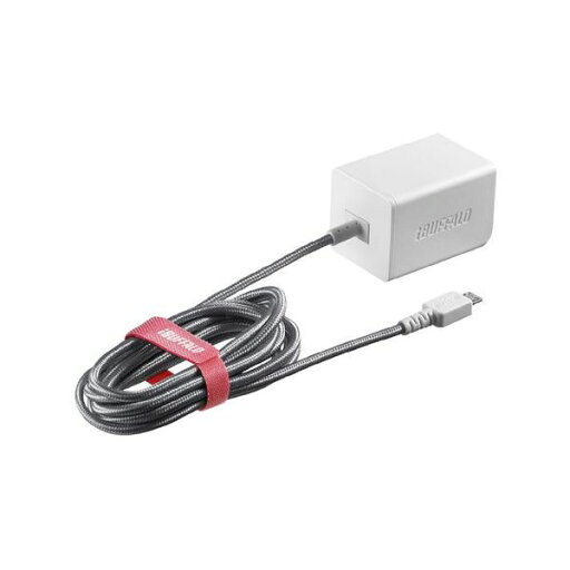 BUFFALO AC-USB 2.4A microUSBケーブル 1.8m ホワイト BSMPA2401BC1WH(代引不可) BUFFALO AC-USB 2.4A microUSBケーブル 1.8m ホワイト BSMPA2401BC1WH(代引不可)