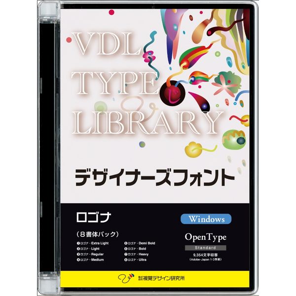 Хǥ󸦵 VDL TYPE LIBRARY ǥʡե OpenType (Standard) Windows  32510(Բ)