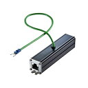 サンワサプライ 雷サージプロテクター(ギガビット対応) ADT-NF5EN(代引不可)
