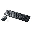 サンワサプライ マウス付きワイヤレスキーボード ブラック SKB-WL25SETBK(代引不可)(2)