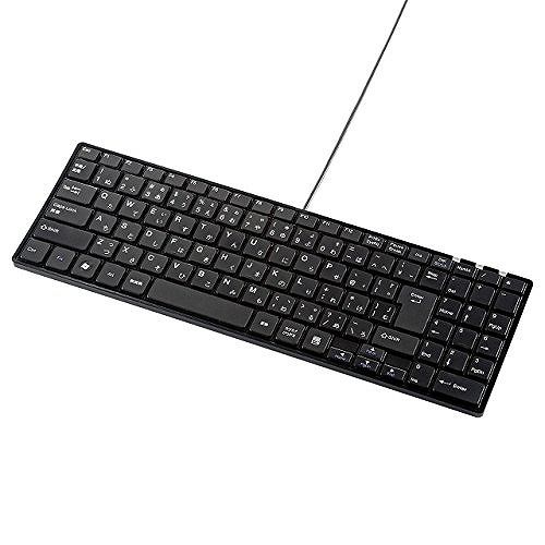 サンワサプライ USBスリムキーボード(テンキー付き) ブラック SKB-SL17BKN(代引不可)