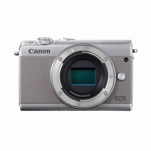 キヤノン (EOS)Canon ミラーレス一眼カメラ EOS M100・ボディ(2420万画素/グレー)[2211C004] EOSM100GY-BODY(代引不可)