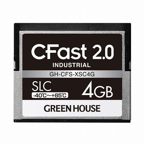 グリーンハウス CFast2.0 SLC -40~+85℃ 4GB GH-CFS-XSC4G(代引不可) グリーンハウス CFast2.0 SLC -40~+85℃ 4GB GH-CFS-XSC4G(代引不可)