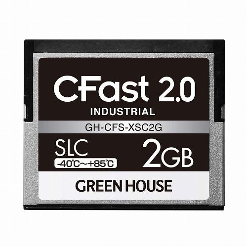 グリーンハウス CFast2.0 SLC -40~+85℃ 2GB GH-CFS-XSC2G(代引不可) グリーンハウス CFast2.0 SLC -40~+85℃ 2GB GH-CFS-XSC2G(代引不可)