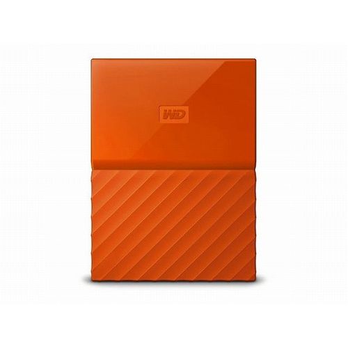 ウエスタンデジタル ポータブルストレージ「My Passport(2018年発売モデル)」2TB オレンジ WDBS4B0020BOR-JESN(代引不可)