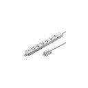 サンワサプライ 医用接地プラグ付き電源タップ 一般用 3P6個口 5m TAP-HPM6-5W(代引不可)|詳細画像