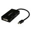 STARTECH.COM LTD MDP2VGDVHD Mini DisplayPort³ȥ٥A Vץ 31 ߥ˥ǥץ쥤ݡMini DP - VGA DVI HDMIѴץ 1920x1200 1080p ֥å(Բ)̵