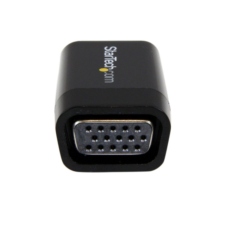 STARTECH.COM LTD HD2VGAMICRO コンパクトHDMI-VGA変換アダプタ コンバータ (Chromebook Ultrabook ノートパソコンに最適) HDMI オス-アナログRGB (D-Sub15ピン) メス 変換コネクタ 1920x1200 1080p(代引不可)