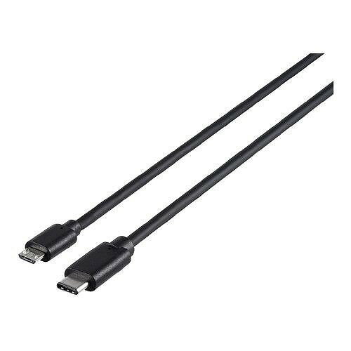 BUFFALO USB2.0֥(MicroB to C) 2.0m ֥å BSUMBC220BK(Բ)