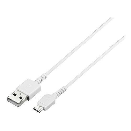 BUFFALO USB microB�����֥� ����� 1.5m �ۥ磻�� BSMPCMB115WH(����Բ�)