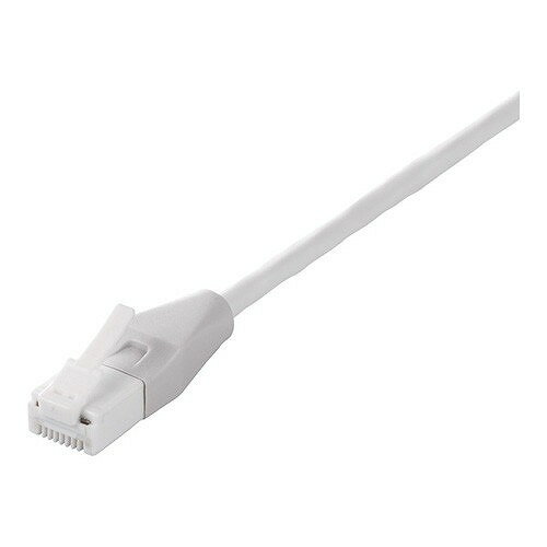 BUFFALO ツメ折れないCat6 LANケーブルやわらか 5m ホワイト BL6TNY50WH(代引不可)