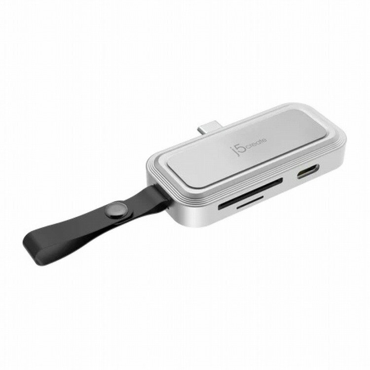 j5 create 直付USB-C to microSD/SD/PD充電カードリーダー JCHSD34W(代引不可)【送料無料】