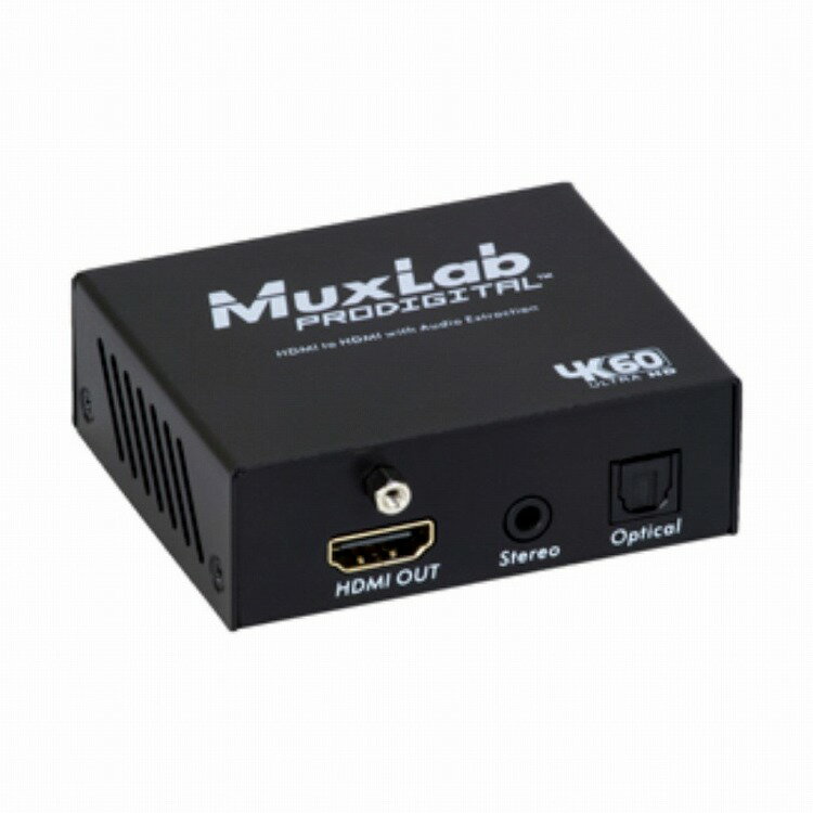 MuxLab 4K/60P対応HDMIオーディオ分離器 MUX-CH500436(代引不可)【送料無料】