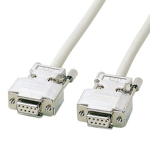 サンワサプライ RS-232Cケーブル 5m KRS-403XF5N(代引不可)【送料無料】