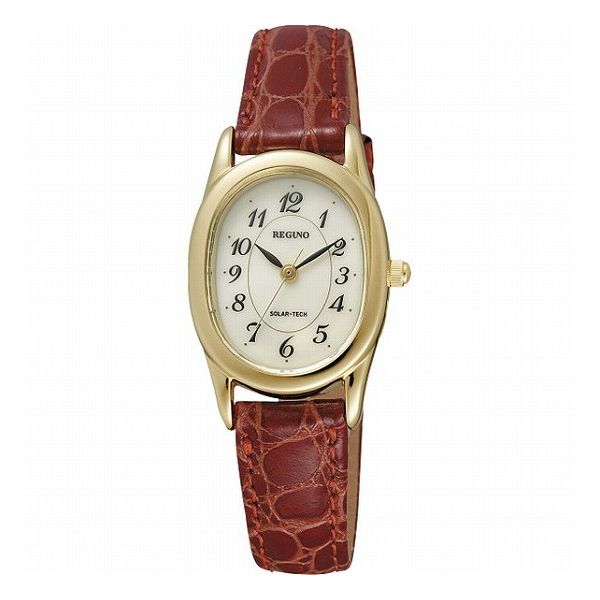 レグノ ソーラーレディース腕時計 ブラウン RL26-2092C 装身具 婦人装身品 婦人腕時計(代引不可)【送料無料】