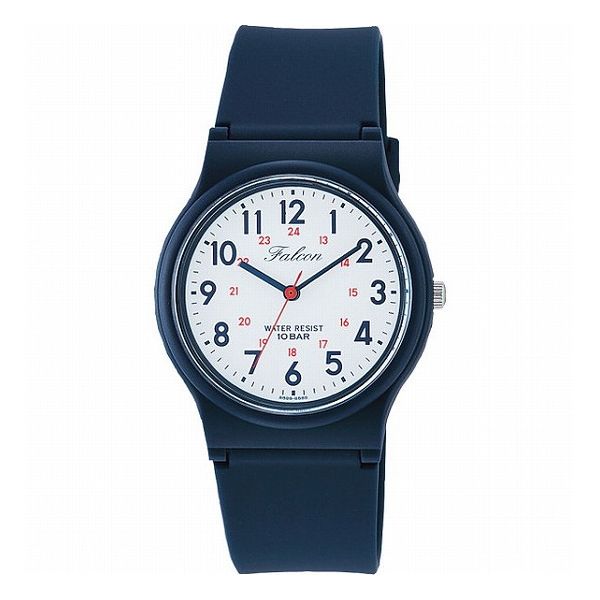 FALCON ファルコン メンズ腕時計 ホワイト VS04-001 装身具 紳士装身品 紳士腕時計(代引不可)【送料無料】